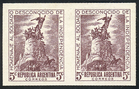 Lot 418 - Argentina general issues -  Guillermo Jalil - Philatino Auction # 2430 ARGENTINA: Very good selection of varied material (including rarities), with very convenient starts!