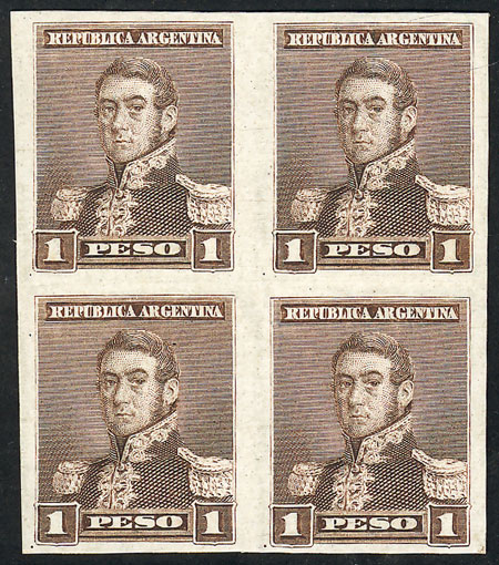 Lot 128 - Argentina general issues -  Guillermo Jalil - Philatino Auction # 2430 ARGENTINA: Very good selection of varied material (including rarities), with very convenient starts!