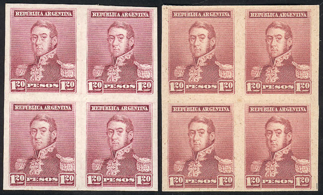 Lot 150 - Argentina general issues -  Guillermo Jalil - Philatino Auction # 2430 ARGENTINA: Very good selection of varied material (including rarities), with very convenient starts!