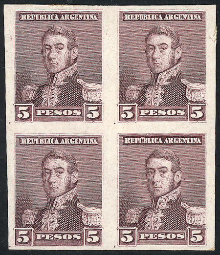 Lot 134 - Argentina general issues -  Guillermo Jalil - Philatino Auction # 2430 ARGENTINA: Very good selection of varied material (including rarities), with very convenient starts!