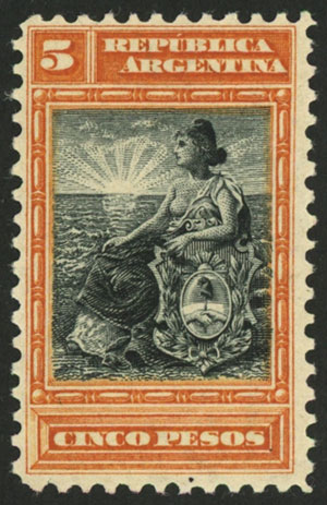 Lot 214 - Argentina general issues -  Guillermo Jalil - Philatino Auction # 2442 ARGENTINA: Super-economy auction with many interesting lots with VERY LOW PRICES!