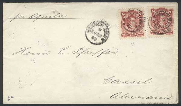 Lot 1389 - Argentina postal history - Guillermo Jalil - Philatino Auction # 2442 ARGENTINA: Super-economy auction with many interesting lots with VERY LOW PRICES! Lot 1389 - Argentina postal history - Guillermo Jalil - Philatino Auction # 2442 ARGENTINA: Super-economy auction with many interesting lots with VERY LOW PRICES!