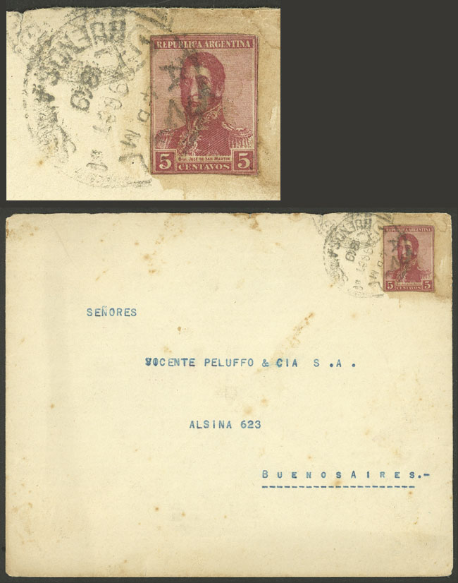 Lot 1414 - Argentina postal history - Guillermo Jalil - Philatino Auction # 2442 ARGENTINA: Super-economy auction with many interesting lots with VERY LOW PRICES! Lot 1414 - Argentina postal history - Guillermo Jalil - Philatino Auction # 2442 ARGENTINA: Super-economy auction with many interesting lots with VERY LOW PRICES!