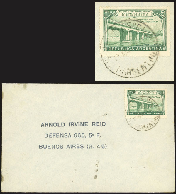 Lot 1453 - Argentina postal history - Guillermo Jalil - Philatino Auction # 2442 ARGENTINA: Super-economy auction with many interesting lots with VERY LOW PRICES! Lot 1453 - Argentina postal history - Guillermo Jalil - Philatino Auction # 2442 ARGENTINA: Super-economy auction with many interesting lots with VERY LOW PRICES!