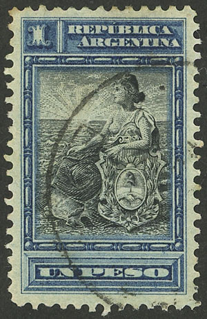 Lot 221 - Argentina general issues -  Guillermo Jalil - Philatino Auction # 2442 ARGENTINA: Super-economy auction with many interesting lots with VERY LOW PRICES!