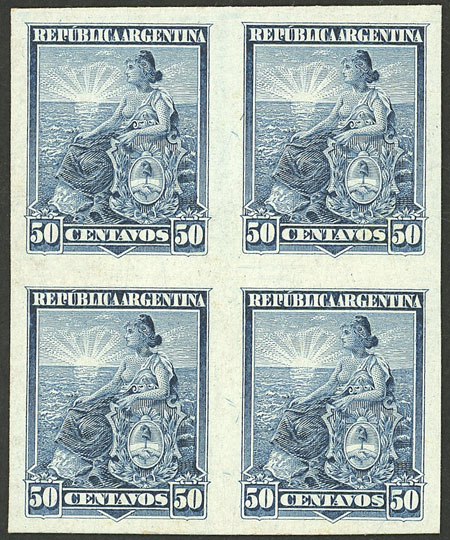 Lot 211 - Argentina general issues -  Guillermo Jalil - Philatino Auction # 2442 ARGENTINA: Super-economy auction with many interesting lots with VERY LOW PRICES!