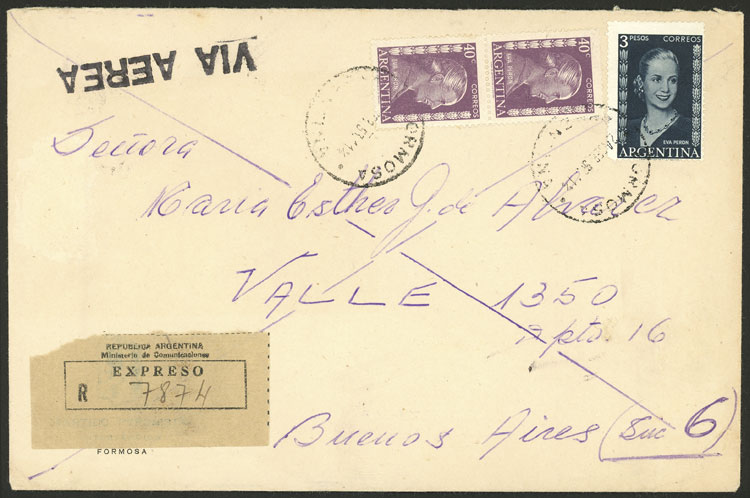 Lot 1471 - Argentina postal history - Guillermo Jalil - Philatino Auction # 2442 ARGENTINA: Super-economy auction with many interesting lots with VERY LOW PRICES! Lot 1471 - Argentina postal history - Guillermo Jalil - Philatino Auction # 2442 ARGENTINA: Super-economy auction with many interesting lots with VERY LOW PRICES!