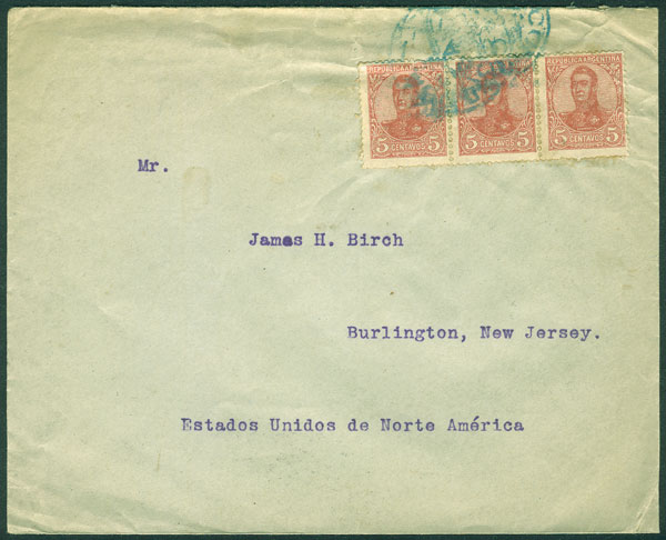 Lot 1403 - Argentina postal history - Guillermo Jalil - Philatino Auction # 2442 ARGENTINA: Super-economy auction with many interesting lots with VERY LOW PRICES! Lot 1403 - Argentina postal history - Guillermo Jalil - Philatino Auction # 2442 ARGENTINA: Super-economy auction with many interesting lots with VERY LOW PRICES!