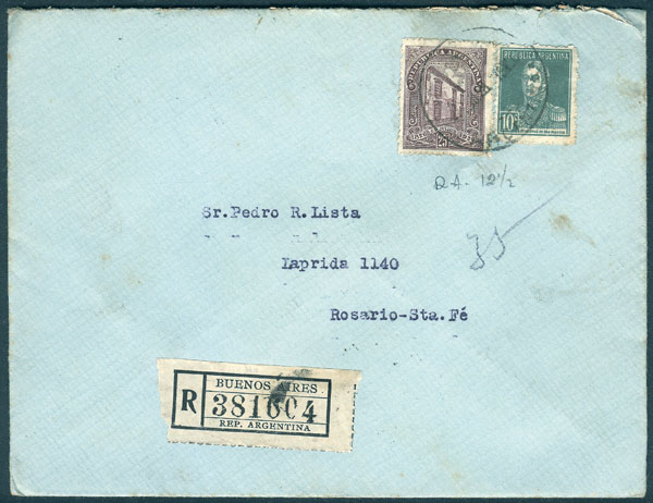 Lot 1417 - Argentina postal history - Guillermo Jalil - Philatino Auction # 2442 ARGENTINA: Super-economy auction with many interesting lots with VERY LOW PRICES! Lot 1417 - Argentina postal history - Guillermo Jalil - Philatino Auction # 2442 ARGENTINA: Super-economy auction with many interesting lots with VERY LOW PRICES!