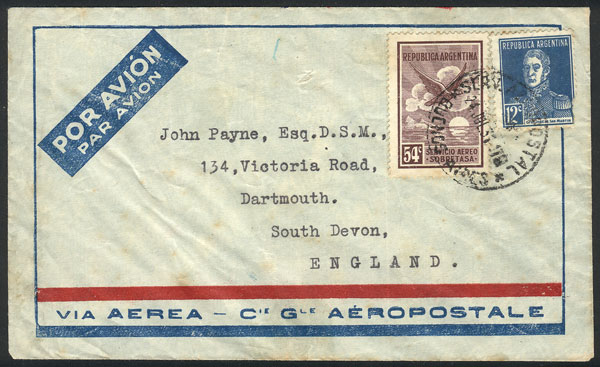 Lot 1423 - Argentina postal history - Guillermo Jalil - Philatino Auction # 2442 ARGENTINA: Super-economy auction with many interesting lots with VERY LOW PRICES! Lot 1423 - Argentina postal history - Guillermo Jalil - Philatino Auction # 2442 ARGENTINA: Super-economy auction with many interesting lots with VERY LOW PRICES!