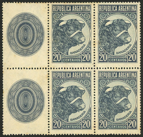 Lot 732 - Argentina general issues -  Guillermo Jalil - Philatino Auction # 2448 ARGENTINA: