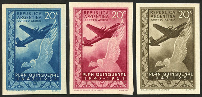 Lot 1208 - Argentina airmail -  Guillermo Jalil - Philatino Auction # 2448 ARGENTINA: