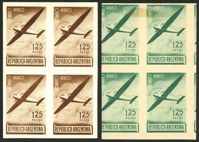 Lot 688 - Argentina general issues -  Guillermo Jalil - Philatino Auction # 2448 ARGENTINA: