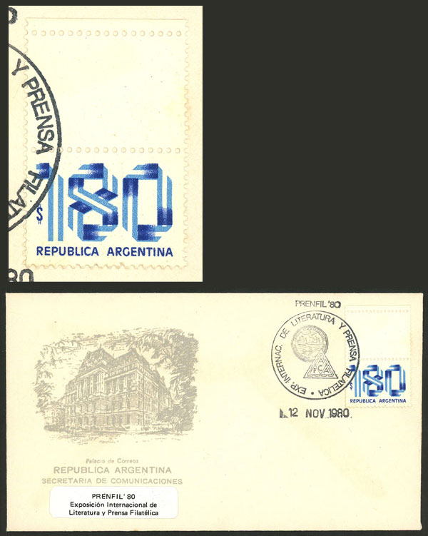 Lot 1049 - Argentina general issues -  Guillermo Jalil - Philatino Auction # 2448 ARGENTINA: