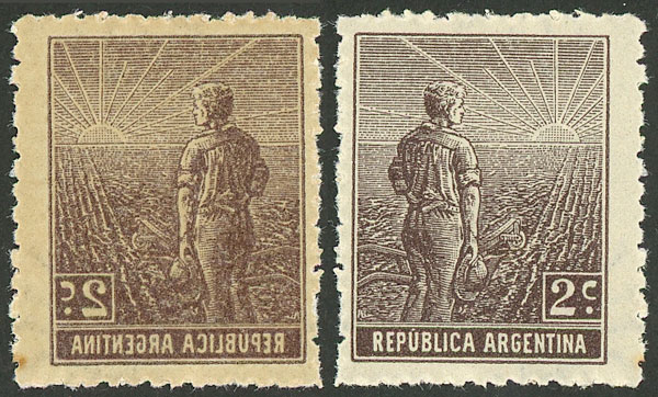 Lot 332 - Argentina general issues -  Guillermo Jalil - Philatino Auction # 2448 ARGENTINA: