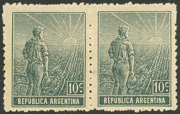 Lot 344 - Argentina general issues -  Guillermo Jalil - Philatino Auction # 2448 ARGENTINA:
