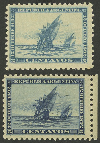 Lot 249 - Argentina general issues - Guillermo Jalil - Philatino Auction # 2448 ARGENTINA: Lot 249 - Argentina general issues - Guillermo Jalil - Philatino Auction # 2448 ARGENTINA: