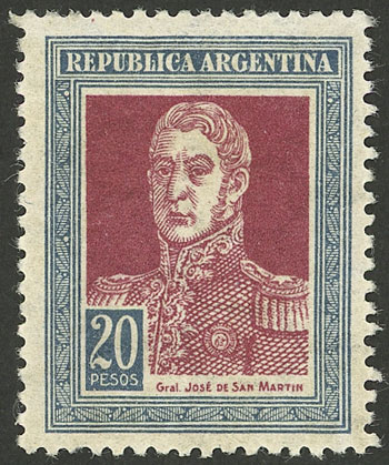 Lot 493 - Argentina general issues - Guillermo Jalil - Philatino Auction # 2448 ARGENTINA: Lot 493 - Argentina general issues - Guillermo Jalil - Philatino Auction # 2448 ARGENTINA: