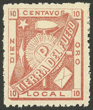 Lot 1390 - Argentina tierra del fuego -  Guillermo Jalil - Philatino Auction # 2448 ARGENTINA: