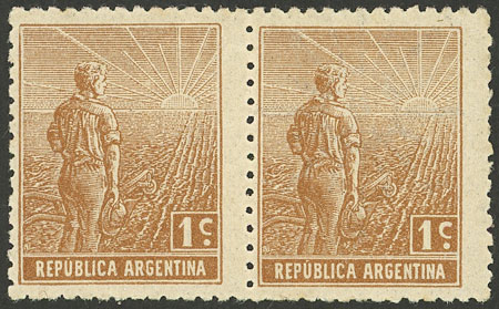 Lot 336 - Argentina general issues -  Guillermo Jalil - Philatino Auction # 2448 ARGENTINA: