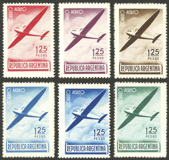 Lot 681 - Argentina general issues -  Guillermo Jalil - Philatino Auction # 2448 ARGENTINA: