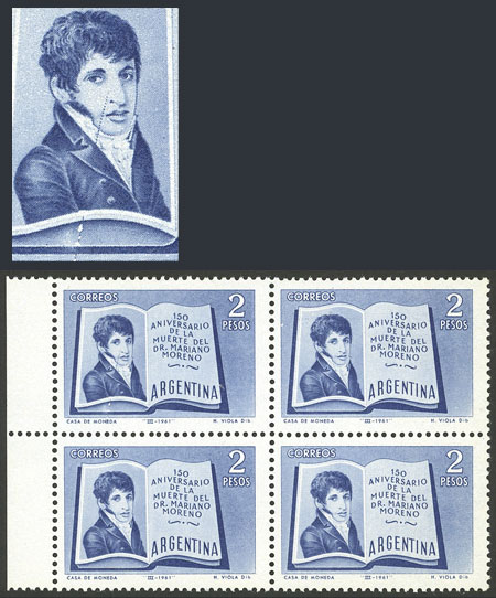 Lot 915 - Argentina general issues -  Guillermo Jalil - Philatino Auction # 2448 ARGENTINA: