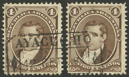 Lot 133 - Argentina general issues - Guillermo Jalil - Philatino Auction # 2448 ARGENTINA: Lot 133 - Argentina general issues - Guillermo Jalil - Philatino Auction # 2448 ARGENTINA: