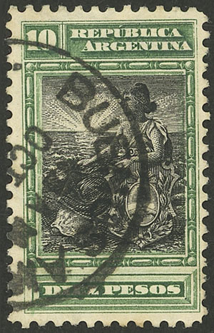 Lot 301 - Argentina general issues -  Guillermo Jalil - Philatino Auction # 2448 ARGENTINA: