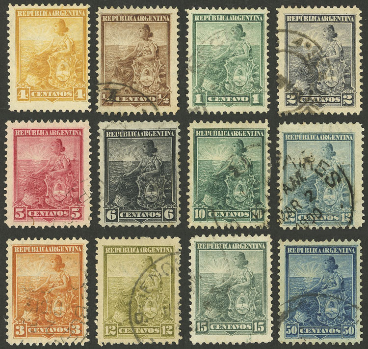 Lot 305 - Argentina general issues -  Guillermo Jalil - Philatino Auction # 2448 ARGENTINA: