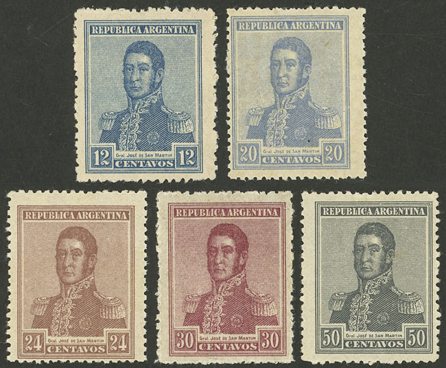 Lot 393 - Argentina general issues - Guillermo Jalil - Philatino Auction # 2448 ARGENTINA: Lot 393 - Argentina general issues - Guillermo Jalil - Philatino Auction # 2448 ARGENTINA: