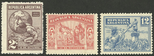 Lot 528 - Argentina general issues -  Guillermo Jalil - Philatino Auction # 2448 ARGENTINA:
