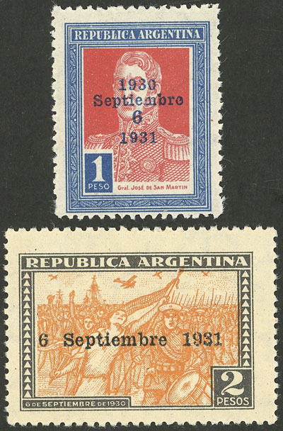 Lot 559 - Argentina general issues -  Guillermo Jalil - Philatino Auction # 2448 ARGENTINA: