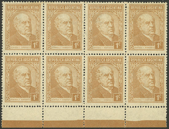 Lot 611 - Argentina general issues - Guillermo Jalil - Philatino Auction # 2448 ARGENTINA: Lot 611 - Argentina general issues - Guillermo Jalil - Philatino Auction # 2448 ARGENTINA: