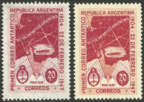 Lot 779 - Argentina general issues - Guillermo Jalil - Philatino Auction # 2448 ARGENTINA: Lot 779 - Argentina general issues - Guillermo Jalil - Philatino Auction # 2448 ARGENTINA: