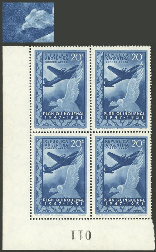 Lot 806 - Argentina general issues -  Guillermo Jalil - Philatino Auction # 2448 ARGENTINA: