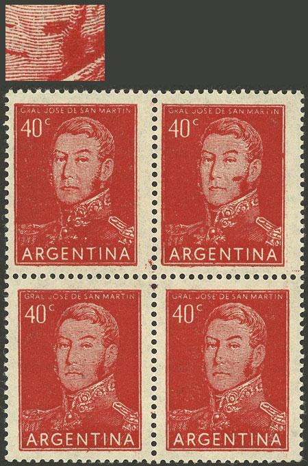 Lot 844 - Argentina general issues -  Guillermo Jalil - Philatino Auction # 2448 ARGENTINA: