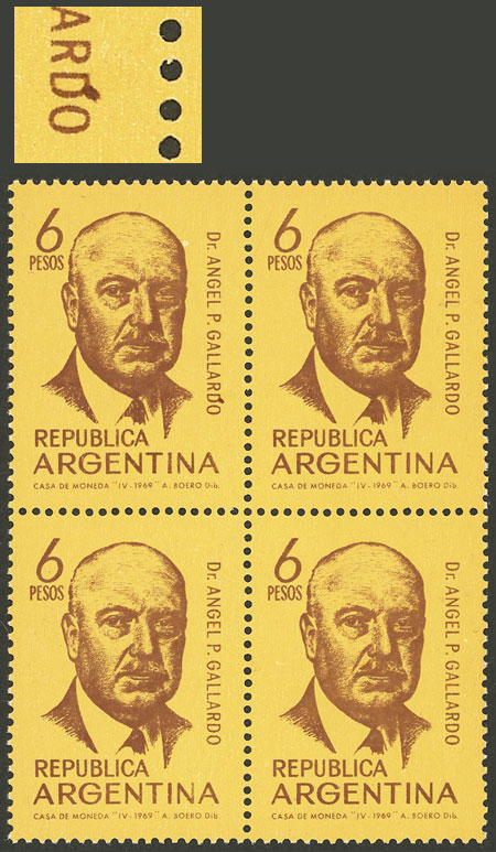Lot 967 - Argentina general issues - Guillermo Jalil - Philatino Auction # 2448 ARGENTINA: Lot 967 - Argentina general issues - Guillermo Jalil - Philatino Auction # 2448 ARGENTINA: