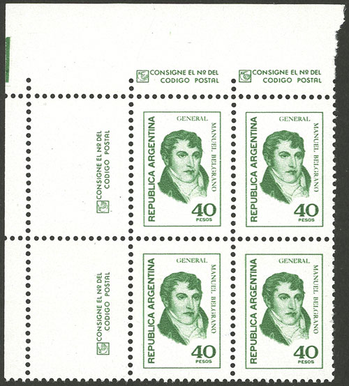 Lot 1011 - Argentina general issues - Guillermo Jalil - Philatino Auction # 2448 ARGENTINA: Lot 1011 - Argentina general issues - Guillermo Jalil - Philatino Auction # 2448 ARGENTINA: