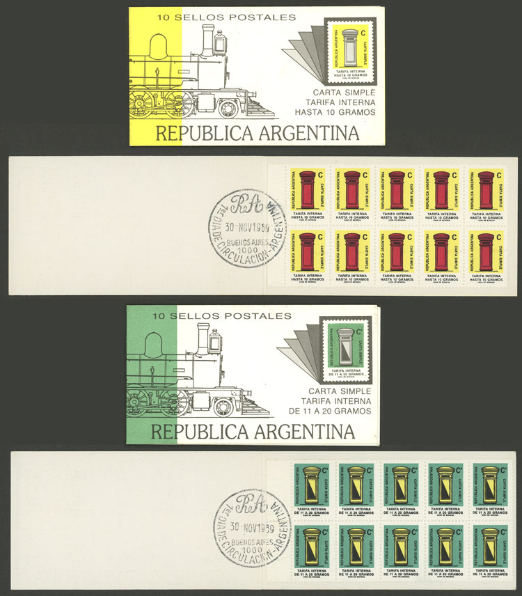 Lot 1090 - Argentina general issues -  Guillermo Jalil - Philatino Auction # 2448 ARGENTINA: