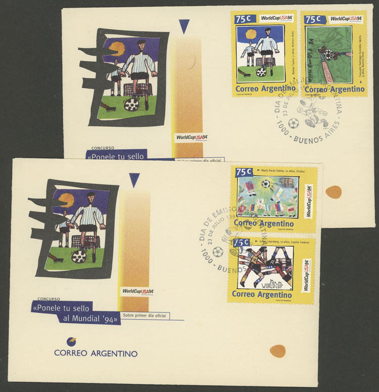 Lot 1121 - Argentina general issues - Guillermo Jalil - Philatino Auction # 2448 ARGENTINA: Lot 1121 - Argentina general issues - Guillermo Jalil - Philatino Auction # 2448 ARGENTINA: