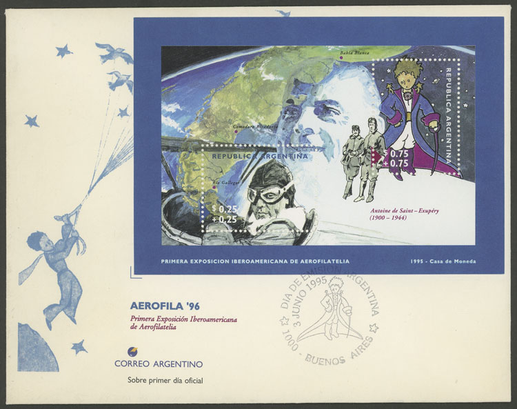 Lot 1285 - Argentina souvenir sheets - Guillermo Jalil - Philatino Auction # 2448 ARGENTINA: Lot 1285 - Argentina souvenir sheets - Guillermo Jalil - Philatino Auction # 2448 ARGENTINA:
