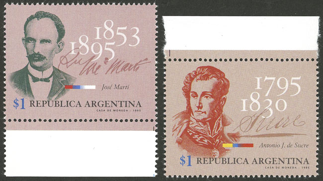 Lot 1134 - Argentina general issues - Guillermo Jalil - Philatino Auction # 2448 ARGENTINA: Lot 1134 - Argentina general issues - Guillermo Jalil - Philatino Auction # 2448 ARGENTINA: