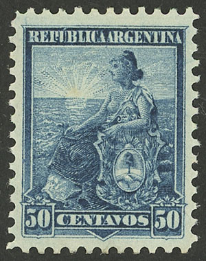 Lot 299 - Argentina general issues - Guillermo Jalil - Philatino Auction # 2448 ARGENTINA: Lot 299 - Argentina general issues - Guillermo Jalil - Philatino Auction # 2448 ARGENTINA: