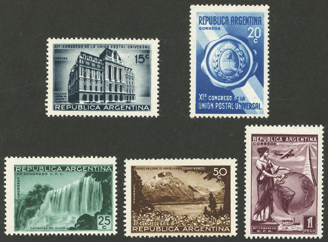 Lot 645 - Argentina general issues -  Guillermo Jalil - Philatino Auction # 2448 ARGENTINA: