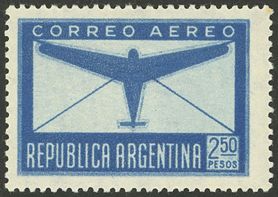 Lot 694 - Argentina general issues -  Guillermo Jalil - Philatino Auction # 2448 ARGENTINA: