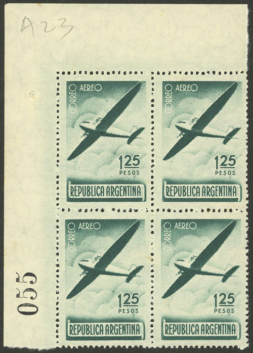 Lot 690 - Argentina general issues -  Guillermo Jalil - Philatino Auction # 2448 ARGENTINA: