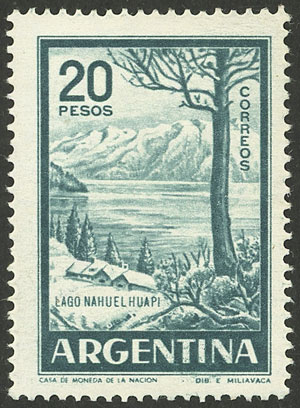 Lot 901 - Argentina general issues -  Guillermo Jalil - Philatino Auction # 2448 ARGENTINA: