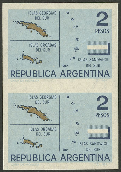 Lot 939 - Argentina general issues -  Guillermo Jalil - Philatino Auction # 2448 ARGENTINA: