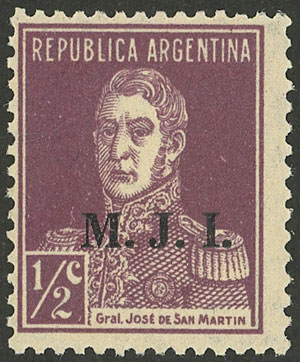 Lot 1325 - Argentina official stamps - Guillermo Jalil - Philatino Auction # 2448 ARGENTINA: Lot 1325 - Argentina official stamps - Guillermo Jalil - Philatino Auction # 2448 ARGENTINA: