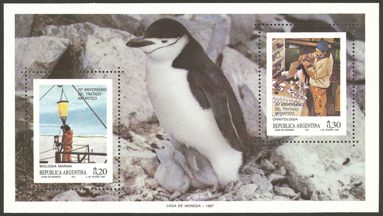 Lot 1265 - Argentina souvenir sheets - Guillermo Jalil - Philatino Auction # 2448 ARGENTINA: Lot 1265 - Argentina souvenir sheets - Guillermo Jalil - Philatino Auction # 2448 ARGENTINA: